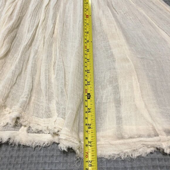 Denim & Supply Ralph Lauren Top Women XS Gauze Babydoll Boho Peasant Americana - Picture 14 of 14